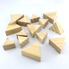 Wood Wooden Pine Triangle Block Blocks 7cm 8cm For Model Diy Thicknesses 3cm