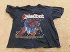 Judas Priest Shirt Vintage 1984 Defenders Of The Faith Tour 80s Heavy Metal