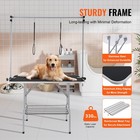Uimoso 46   Pet Dog Grooming Table 2 Arms With Clamp Foldable Adjustable Height