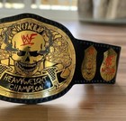 Wwe Smoking Skull World Heavyweight Championship Title Belt - 2mm Brass Plates