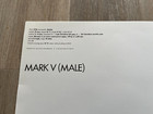 Large Vintage 1970s Colour Print Of  A Mark V   Male   Tank From Ww1