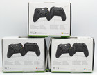 Microsoft Xbox Wireless Gaming Controllers In Black  1914  Lot Of 3