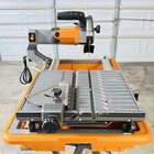 Ridgid R4030 7-inch Job Site Wet Tile Saw   9 Amp   6 500 Rpm   24    Rip Cut