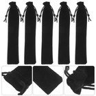 25 Pcs Pen Pouch Drawstring Pencil Holders Pen Sleeve Holder Single Pen Bag Case