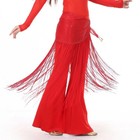 Women Belly Dance Sequin Tribal Tassel Hip Scarf Bellydance Triangle Hip Scarf