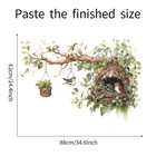 Wall Sticker Flower Decal Birds Tree Branch Vinyl Mural Art Kids Room Home Decor