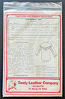 Vintage Tandy Leather Frontiersman s Shirt Pattern All Sizes Pm 63