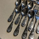24 Pcs Towle Supreme Cutlery Eden Stainless Flatware Forks Knives Spoons Floral