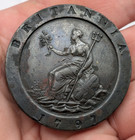 1797 Great Britain Cartwheel Two Pence George Iii Soho Copper S-3776 Km-619