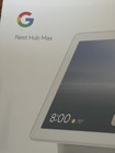 Google Nest Hub Max Smart Speaker 10    Smart Home Display Chalk Sealed Ga00426-us