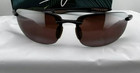 Maui Jim Sport Mj 407-02 Wrap Sunglasses Black W brown Lens 64 15 130 Unisex