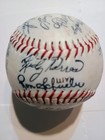 Vintage 1978 Chicago White Sox Team Signed Baseball-bold Autographs Haiti Stamp