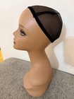 Female Mannequin Head With Shoulders  Makeup   Lashes  Wig Display Head