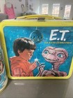 1982 Vintage E t  The Extra-terrestrial Metal Lunch Box With Thermos Aladdin Usa
