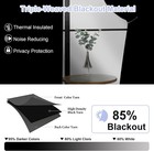 Sage Green Blackout Curtains For Bedroom 63 Inch Length 2 Panels Set  Solid