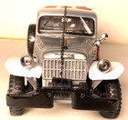 Ertl 1946 Dodge Power Wagon  Texaco  Bank  Silver Scale 1 24 Inv  3675 S2-3