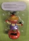 Solar Powered Dancing Scarecrow Bobblehead Toy Nib Nos