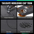 Tailgate Molding Cap Trim 61  For 1500 2500hd 3500hd 22763062