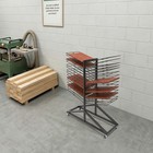 30 Tier Heavy Duty Iron Paint Drying Rack For Cabinet Doors And Spray Workshop