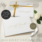 Artesori Personalized 2025 Wedding Guest Book For Reception     Guestbook To Sig