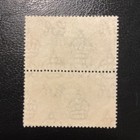 Bermuda 1953  1d Qeii  Bermuda 1st Stamp Used Pair