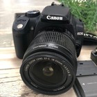 Canon Eos Camera With Ef-s 18-55mm Zoom Lens And Accessories Bundle