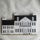 The Cat   s Meow Maryland Wood Building Shelf Sitters Set 6 One With Minor Defect