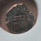 1608-1695 A d New World Pirate Era Spanish Bronze Nummis Coin -  High Grade