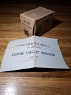 Vintage Lionel Train Empty Box No 91 Circuit Breaker Pre War 