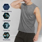 3 Pack Men s Tank Top Muscle Sleeveless Shirt Gym Vest Quick Dry Workout Sports