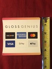 Gloss Genius Credit Card Sticker Decal