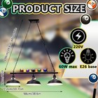 Pool Table Lights For 7 -8  Billiard Light Hanging Pool Table Fixture Lighting