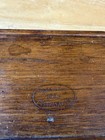 Sewing Machine Oak Puzzle Box W accessories Attachments Parts Patent 1889 Singer
