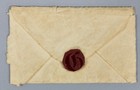 Original 1912 Miniature Letter envelope Mailed From Nana