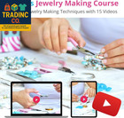Deluxe Jewelry Making Kit With Video Course  Includes Instructions  Beads  Neckl