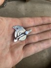 Vintage Craftsman Circular Saw Rotating Blade Tie Clip Bar Clasp Back Tools