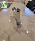 Nuface Trinity Facial Massager For Wrinkles  Charging Stand   Power Adapter