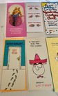 Vtg Tall Greeting Cards Unused Lot 14 Birthday Get Well Friend Miss Piggy Envelo