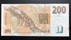 Czech Republic 200 Korun 2018 Unc P-19 Prefix P Collectible Banknote