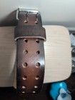 Youngla Brown Leather Lifting Belt Large