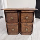  Vintage Singer Treadle Sewing Machine Cabinet  Wood Drawers  Frames