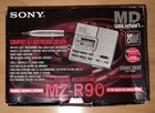 Sony Walkman Mz-r90 Vintage Digital Minidisc Recorder Incl  Box And Extras