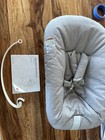Stokke Tripp Trapp Newborn Set - Gray Up To 20lbs Chair Into Infant Seat