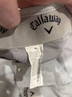 Callaway Golf Shorts Gray Stretch Performance Men s Size 40 Callaway Logo Print