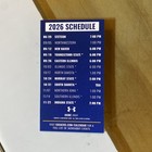 2026 South Dakota State University Football Pocket Schedule