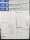 Kentucky Wildcats Football 2026 Official Yearbook Media Guide Program Ncaa Sec