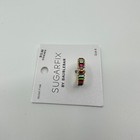 Sugarfix By Baublebar Ring Size 8 Multicolor Rainbow Colorful Rhinestones