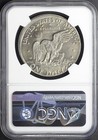 1978 Eisenhower Ike Dollar Ngc Ms-65 Mint Error Struck 10  Off Center