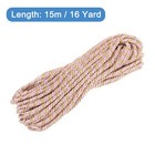 Twisted Cord Trim  16 Yard 5mm Twine Braided Rope Thread String Pink   Gold