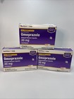 3 Boxes Omeprazole 20 Mg  42 Delayed-release Capsules Each  New  Sealed  08 2026